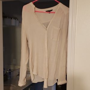 Cream Blouse